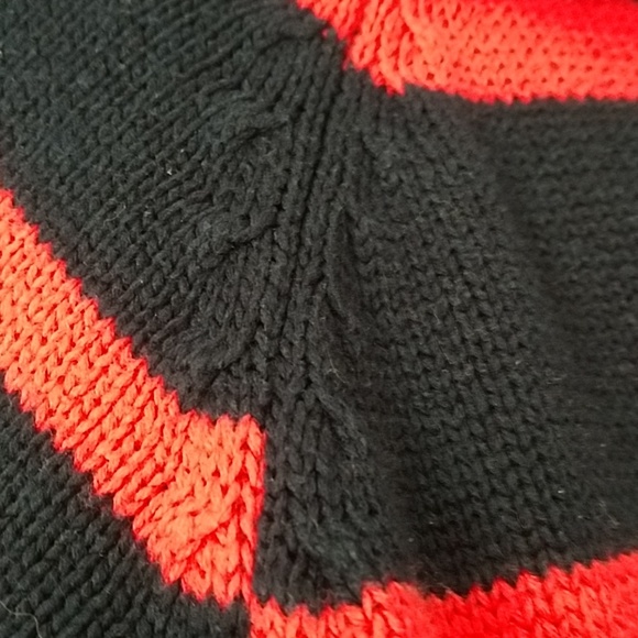 JP Collections OS Striped Sweater - Picture 2 of 6